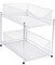 Sorbus 2-Tier Mesh Organizer Baskets With Sliding Drawers